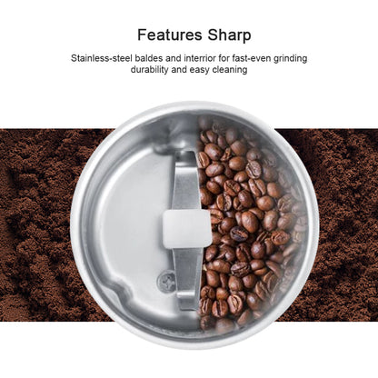 GrindMaster: Portable Electric Grinder for Coffee Beans, Herbs, Spices, and More!