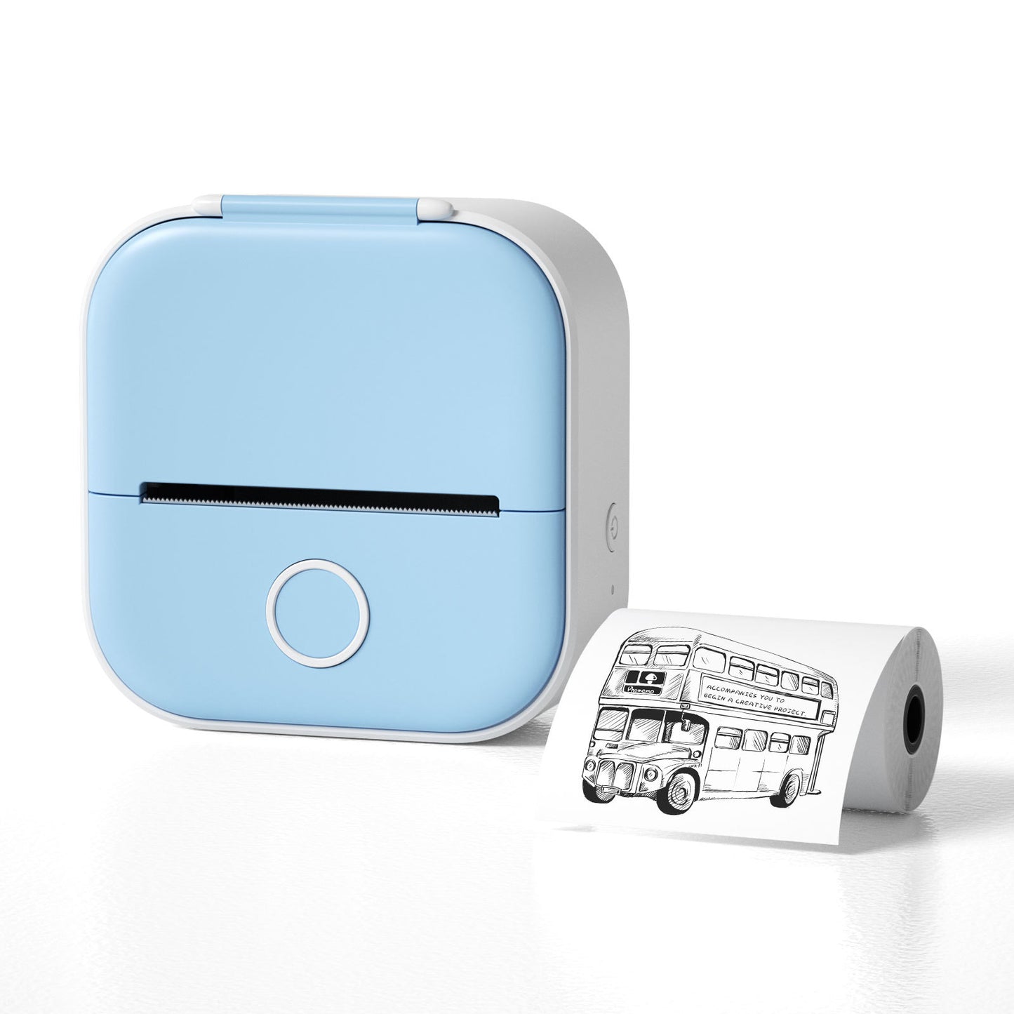 Print Anytime, Anywhere: Bluetooth Mini Label Printer – On Sale Now!