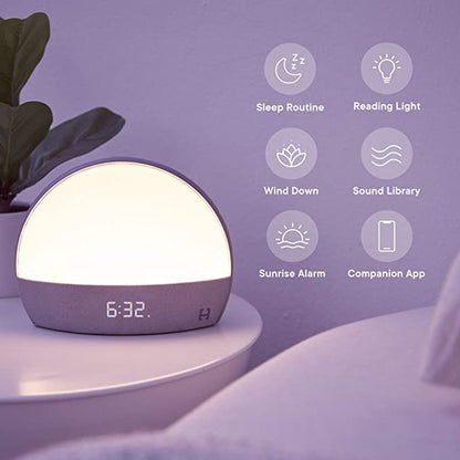 Get Restful Sleep with Hatch Restore Smart Clock: Baby Audio Monitor, White Noise, Small Night Light - Available Now!